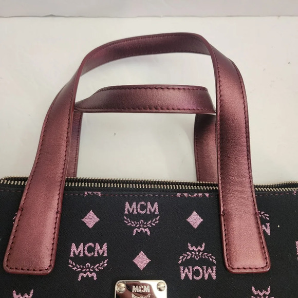 Vintage multicolor MCM tote bag with COA - Picture 8 of 11